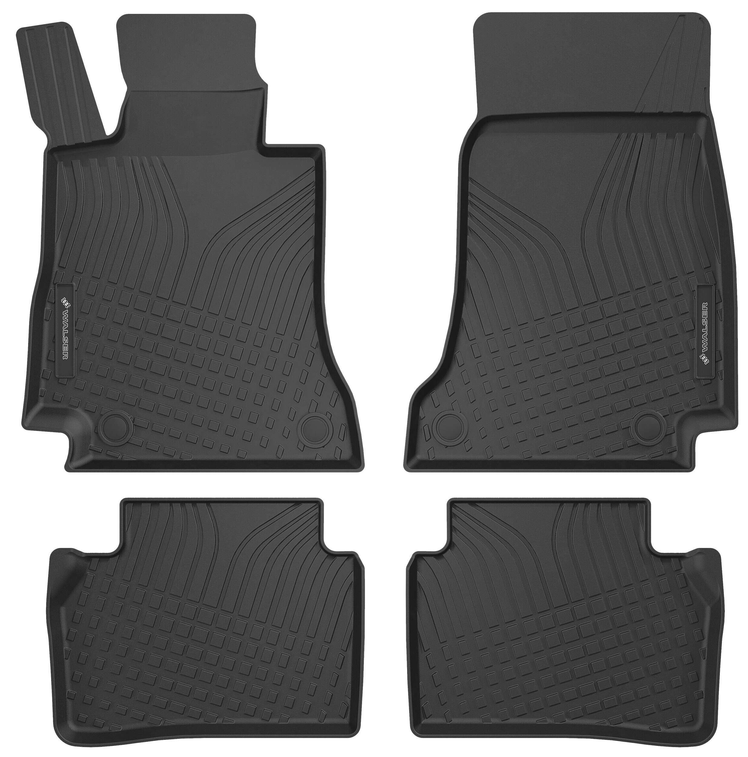 WALSER 100149 Floor mats E-Class E 400 d 4-matic (213.223) 330 PS Diesel 2023