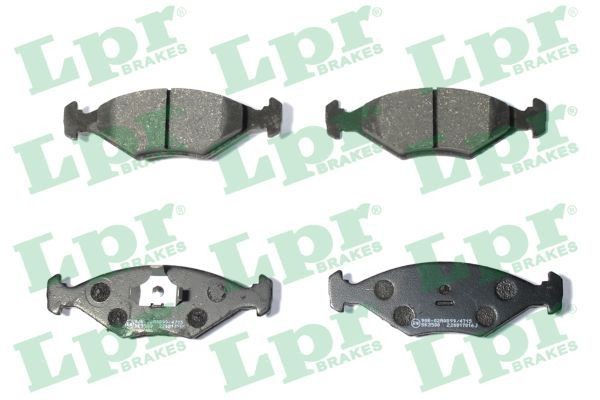 LPR Brake pad set Article number: 05P016 cheaply