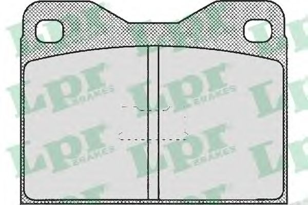 LPR Bremseklodser Varenummer: 05P149 billige