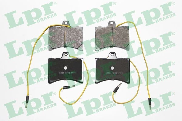 LPR Brake pad set Article number: 05P195 cheaply