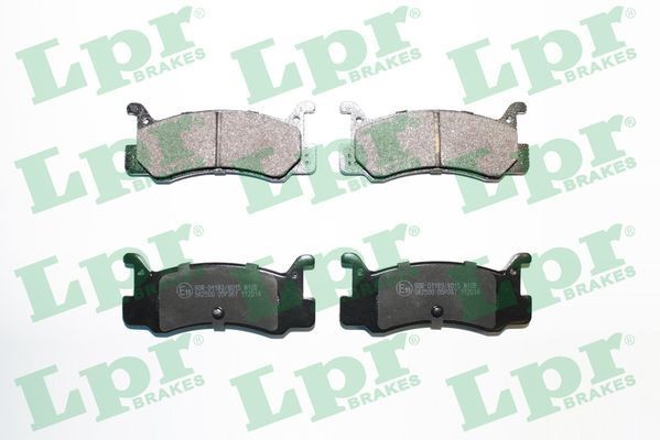 LPR Brake pad set Article number: 05P367 cheaply