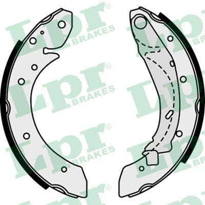 LPR Brake Shoe Set Article number: 07730 cheaply