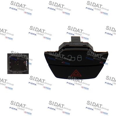 SIDAT 660014 Hazard Light Switch ECOSPORT 1.5 Ti-VCT 110 PS Petrol 2022
