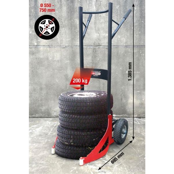 KS TOOLS Hjulvogn artikkelnummer: 160.0070 billig