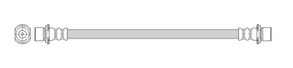K&K Brake hose Article number: FT0970 cheaply