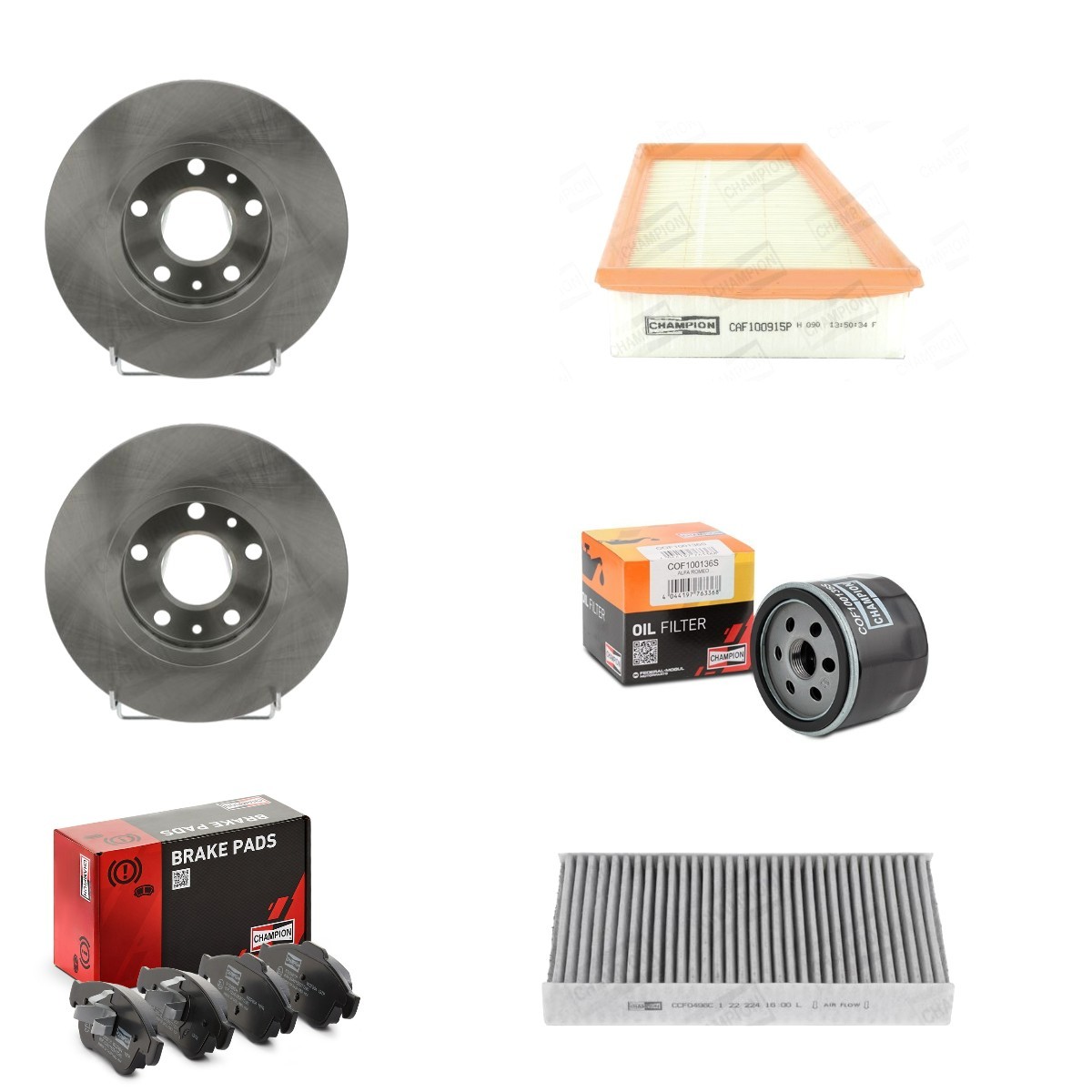 CHAMPION CMP4682SK003 Service kit FLUENCE 1.6 (L33T, L33J, L304, L305, L30H) 117 PS Petrol