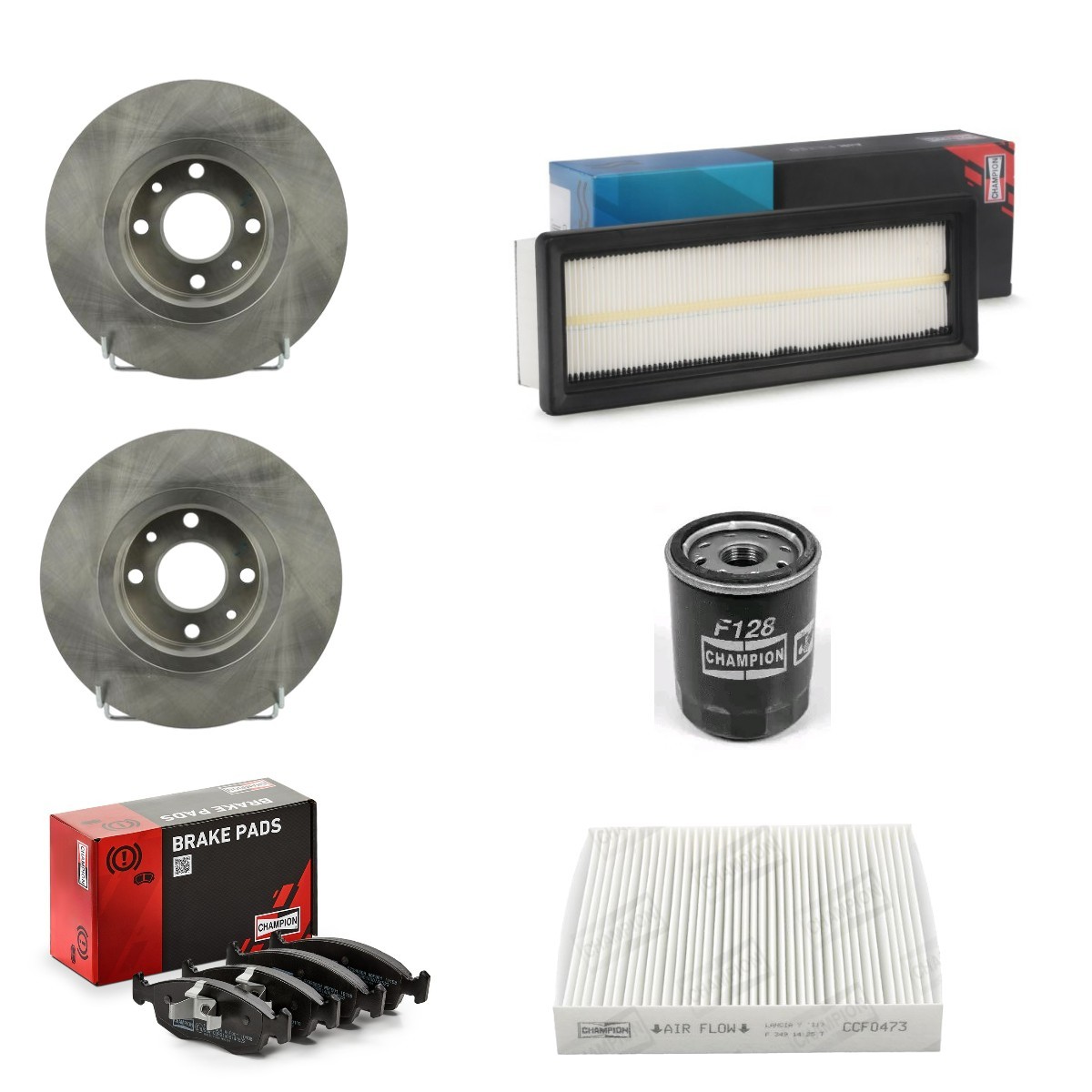 CHAMPION CMP4682SK005 Osade komplekt, inspektsioon YPSILON 1.2 69 HP Bensiin