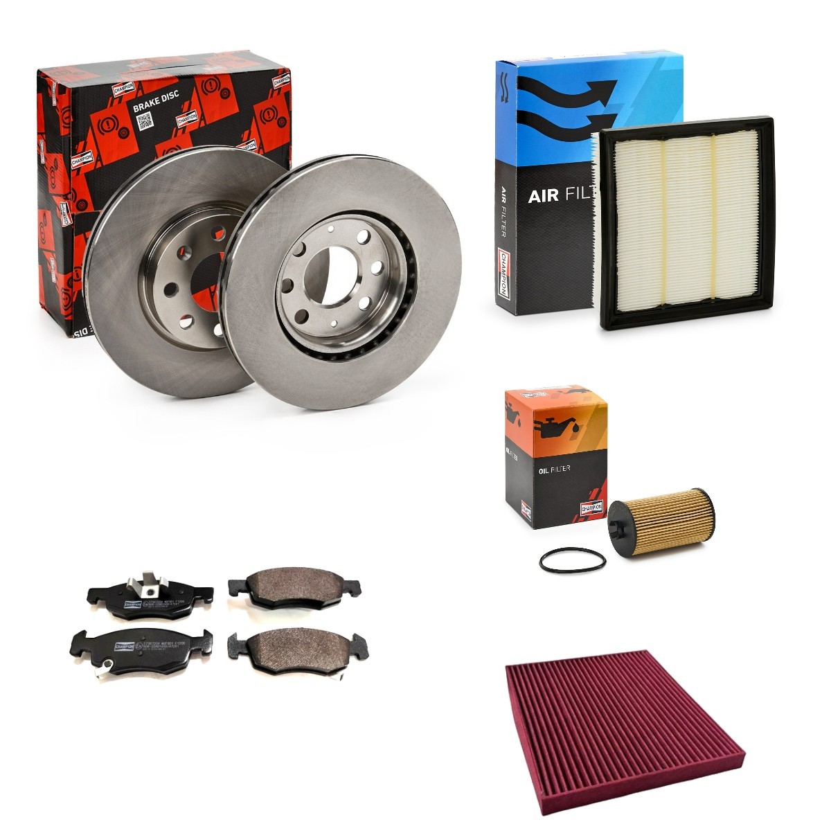 CHAMPION CMP4682SK024 Osade komplekt, inspektsioon CORSA 1.2 69 HP Bensiin
