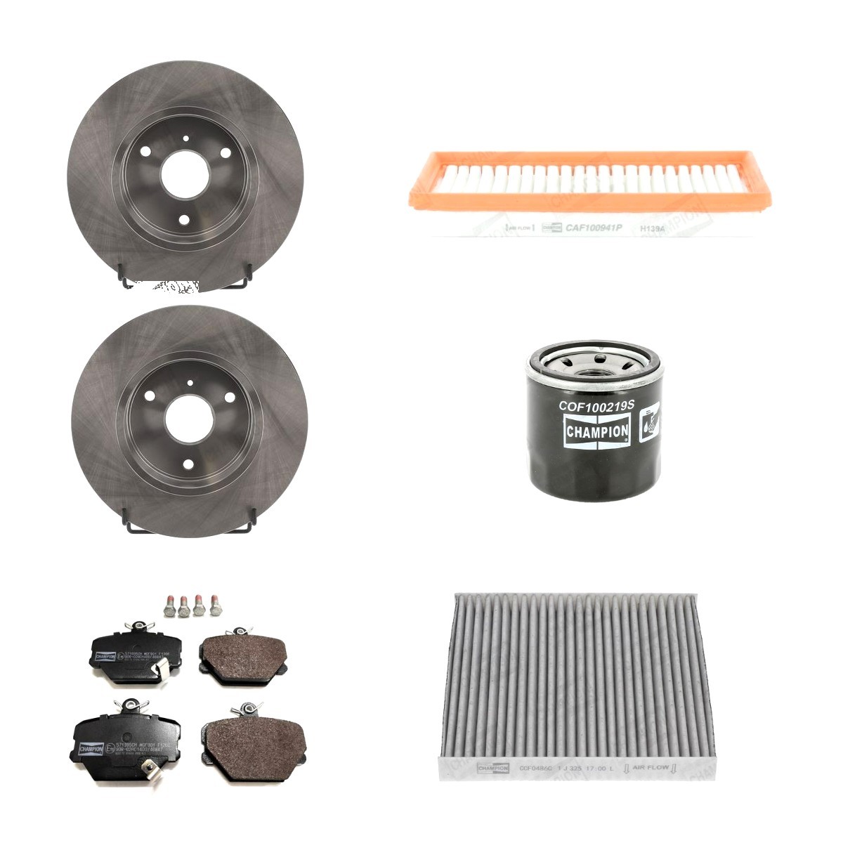 CHAMPION CMP4682SK031 Service kit FORTWO 1.0 Turbo Brabus (451.433) 102 PS Petrol