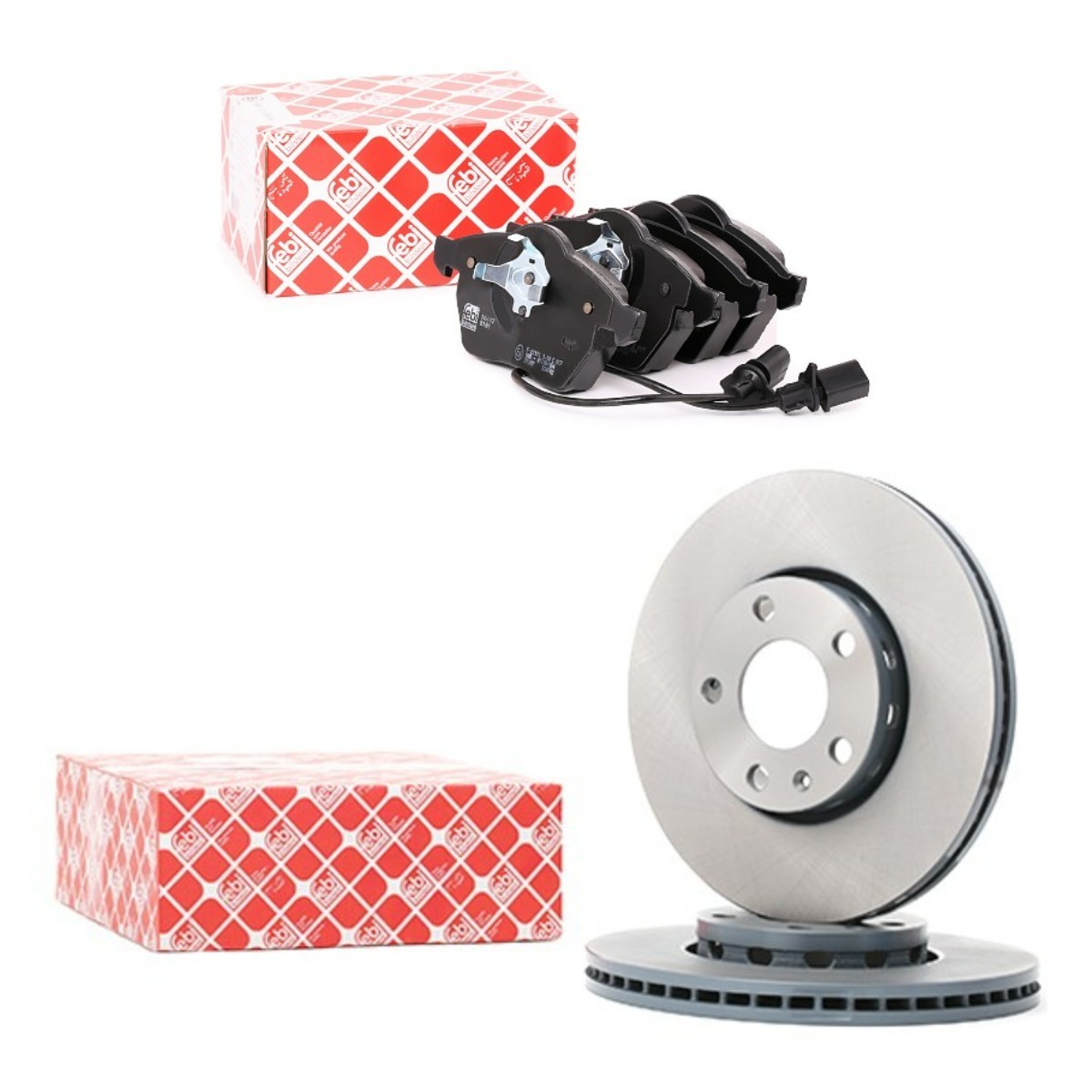 FEBI BILSTEIN Brake discs and pads set Article number: FBL3405N0114 cheaply