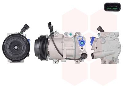 VAN WEZEL Air conditioning compressor Article number: 8201K722 cheaply