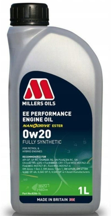MILLERS OILS Engine oil Article number: 8206-1 cheaply