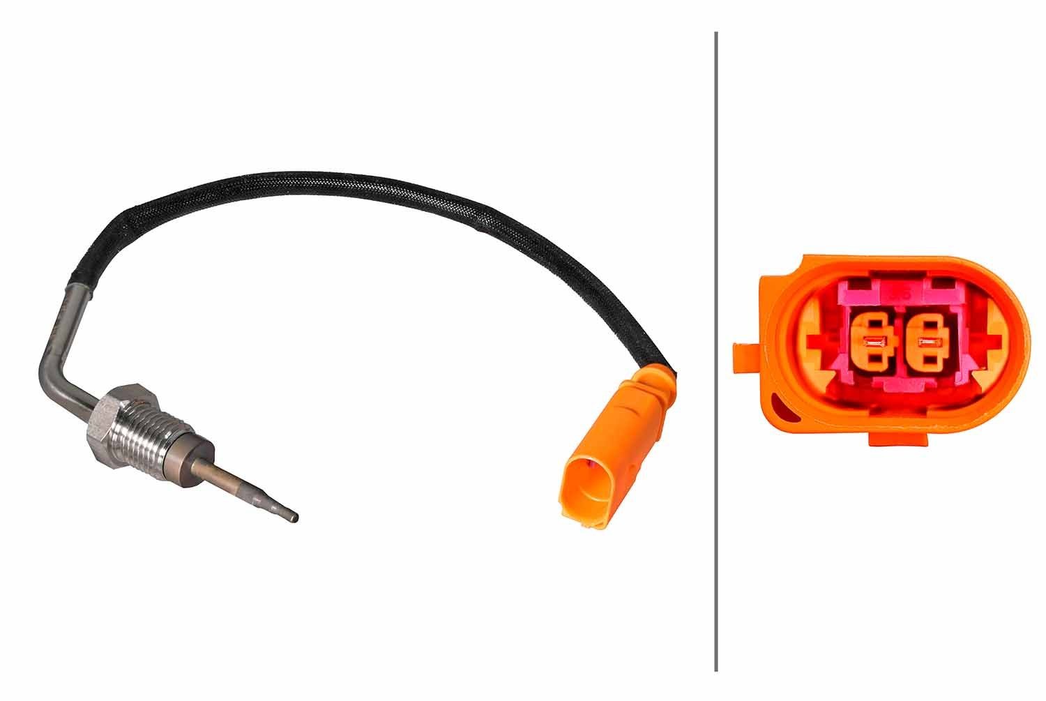 HELLA Sensor, udstødningsgastemperatur Varenummer: 6PT 358 226-551 billige