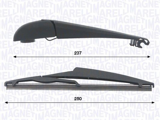 MAGNETI MARELLI 000723180472 Kojameehe komplekt, klaasipesu COMPASS 2.0 CRD 4x4 140 HP Diisel