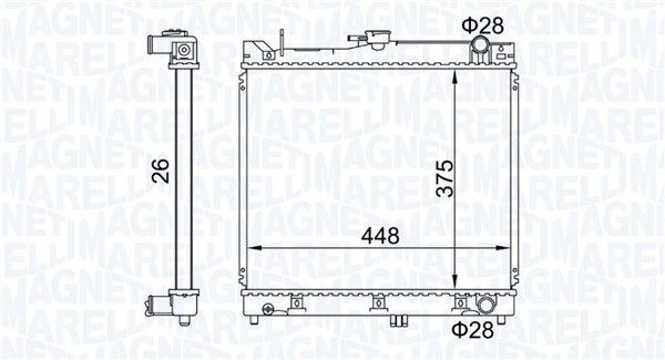 MAGNETI MARELLI Water pump Article number: 352316171464 cheaply