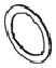DINEX Exhaust pipe gasket Article number: 74807 cheaply