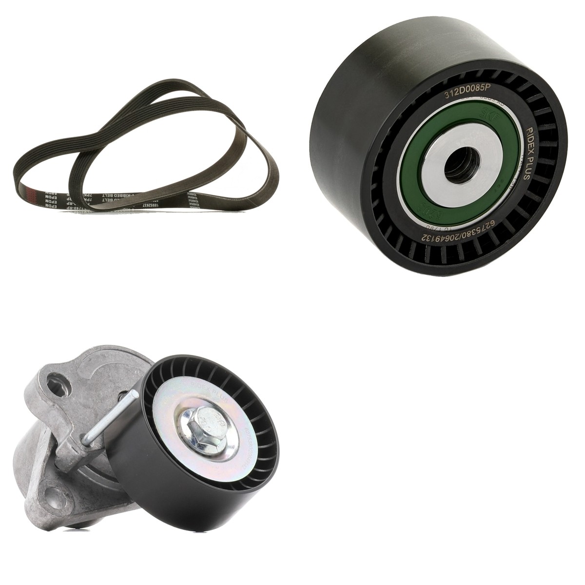 RIDEX PLUS V-Ribbed Belt Set Article number: 542R1270P cheaply