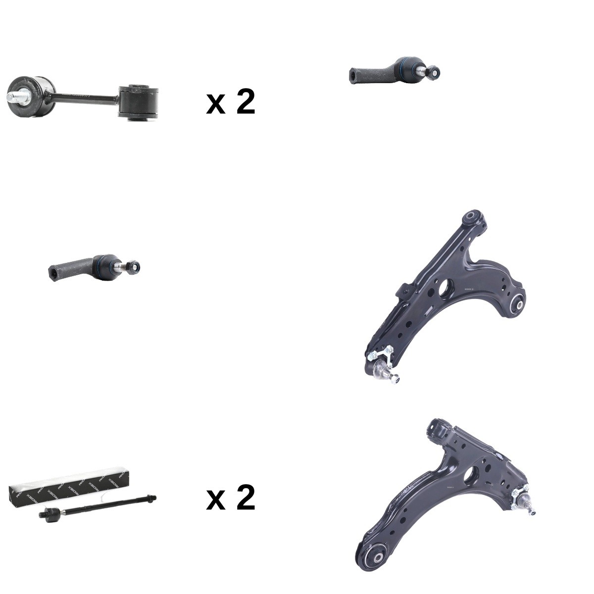 RIDEX 772S1340 Control arm repair kit NEW BEETLE 3.2 RSI 4motion (1C9) 224 PS Petrol 2010