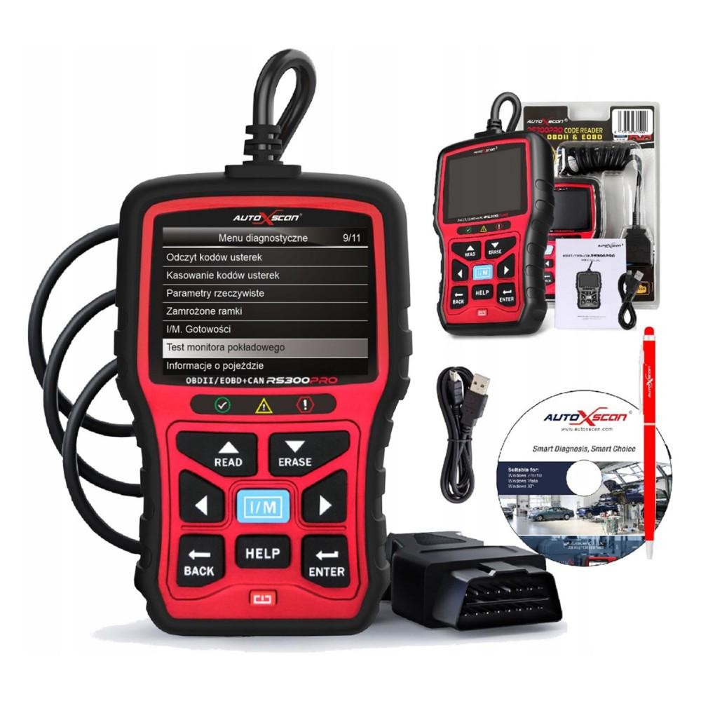 AUTOXSCAN Selvdiagnoseapparat Varenummer: RS300 PRO billige
