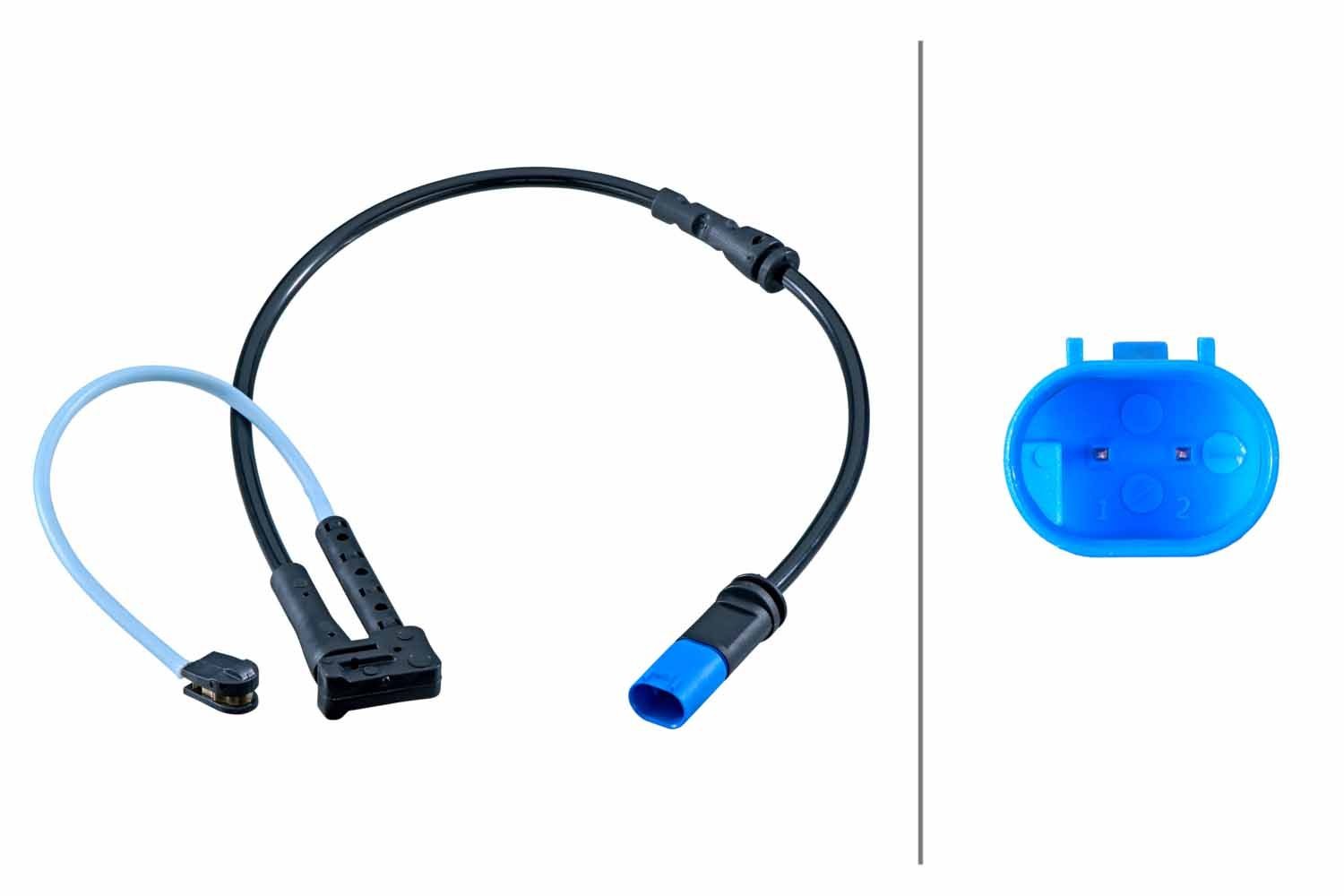 HELLA Brake pad wear sensor Article number: 8DK 355 253-781 cheaply
