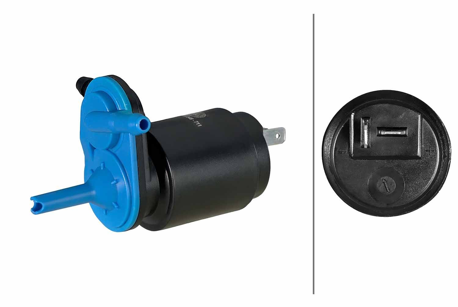 HELLA Water Pump, window cleaning Article number: 8TW 006 848-711 cheaply