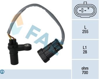 FAE RPM Sensor, engine management Article number: 79191 cheaply
