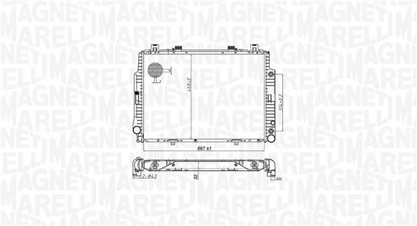 MAGNETI MARELLI Water pump Article number: 352316171378 cheaply