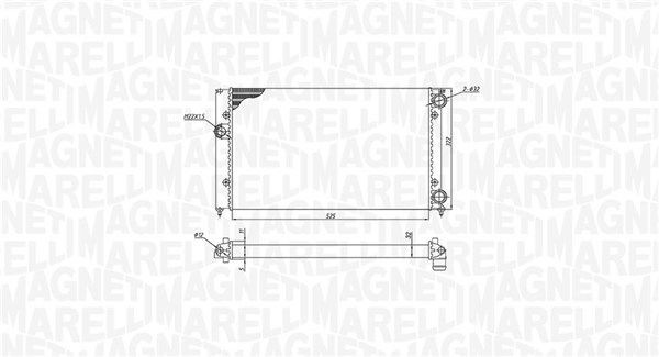MAGNETI MARELLI Water pump Article number: 352316171432 cheaply
