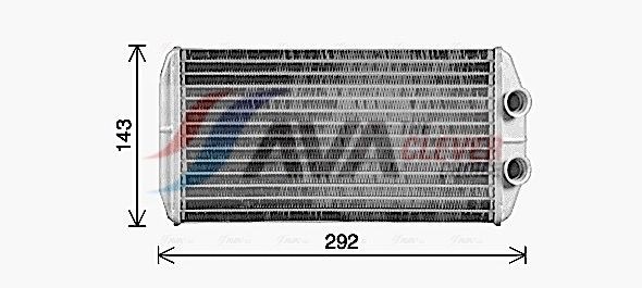 AVA COOLING SYSTEMS Air conditioning condenser Article number: CN5091 cheaply
