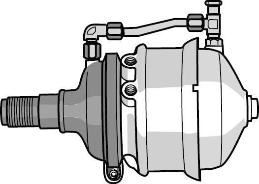 KNORR-BREMSE Kombibremsecylinder Varenummer: I92730 billige