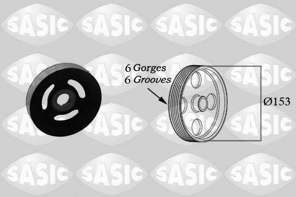 SASIC Crankshaft pulley Article number: 2150004 cheaply