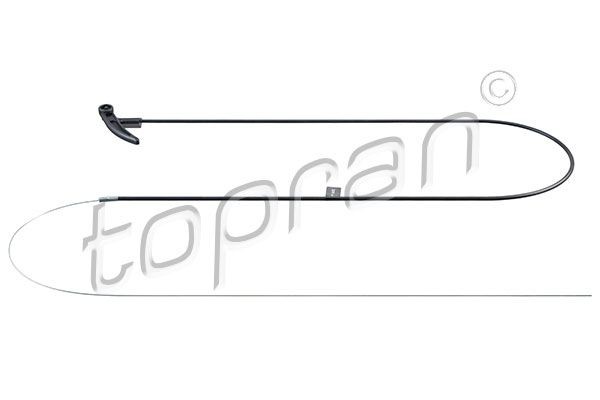 TOPRAN Bonnet Cable Article number: 104 170 cheaply