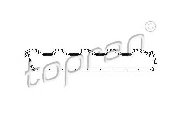 TOPRAN Rocker cover gasket Article number: 700 563 cheaply