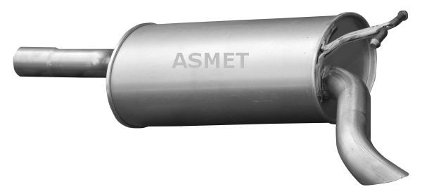 ASMET Rear silencer Article number: 01.030 cheaply