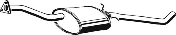 ASMET Middle silencer Article number: 05.036 cheaply