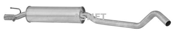 ASMET Middle silencer Article number: 05.130 cheaply