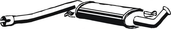 ASMET Middle silencer Article number: 06.004 cheaply