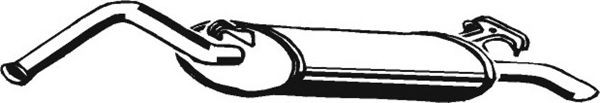 ASMET Rear silencer Article number: 06.013 cheaply