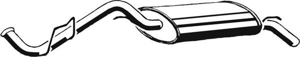 ASMET Rear silencer Article number: 10.054 cheaply