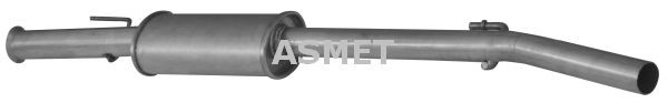 ASMET Middle silencer Article number: 10.074 cheaply