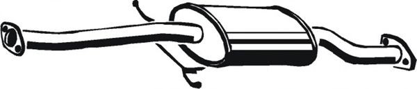 ASMET Middle silencer Article number: 11.011 cheaply