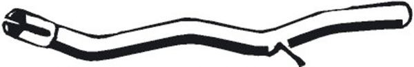 ASMET Exhaust Pipe Article number: 11.017 cheaply