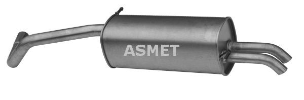 ASMET Rear silencer Article number: 21.028 cheaply