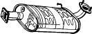 VEGAZ Middle silencer Article number: OS-374 cheaply