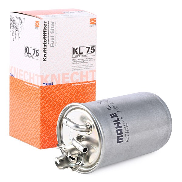 MAHLE ORIGINAL Fuel filter Article number: KL 75 cheaply