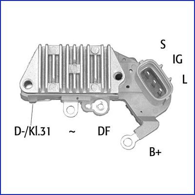 HITACHI Alternator Regulator Article number: 132890 cheaply