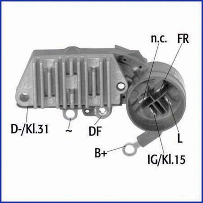 HITACHI Alternator Regulator Article number: 132940 cheaply