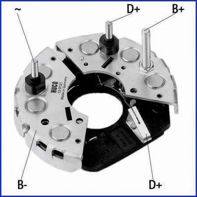 HITACHI Rectifier, alternator Article number: 139121 cheaply