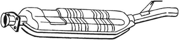 BOSAL Middle silencer Article number: 175-397 cheaply