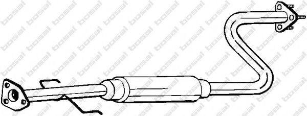 BOSAL Middle silencer Article number: 280-045 cheaply